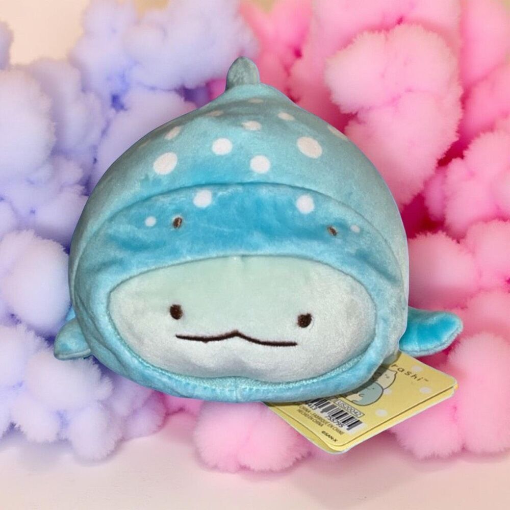 NWT San-X Sumikkogurashi Plushie Sea Animal Series Whale Shark Tokage P33